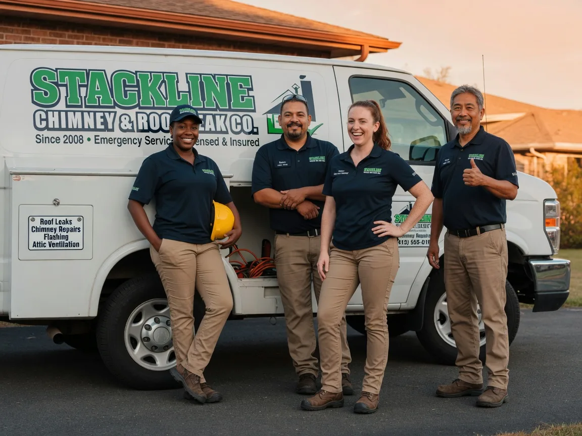 Chimney flashing repair company in Murphy, TX